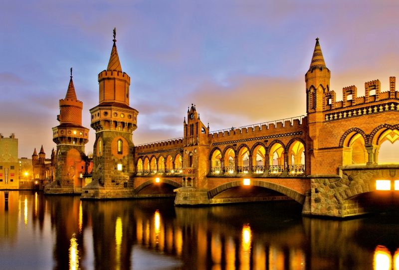 Oberbaumbrücke in Berlin