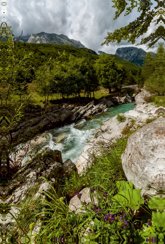 Ein Motiv aus dem Kalender Soca - Sloweniens Smaragdfluss