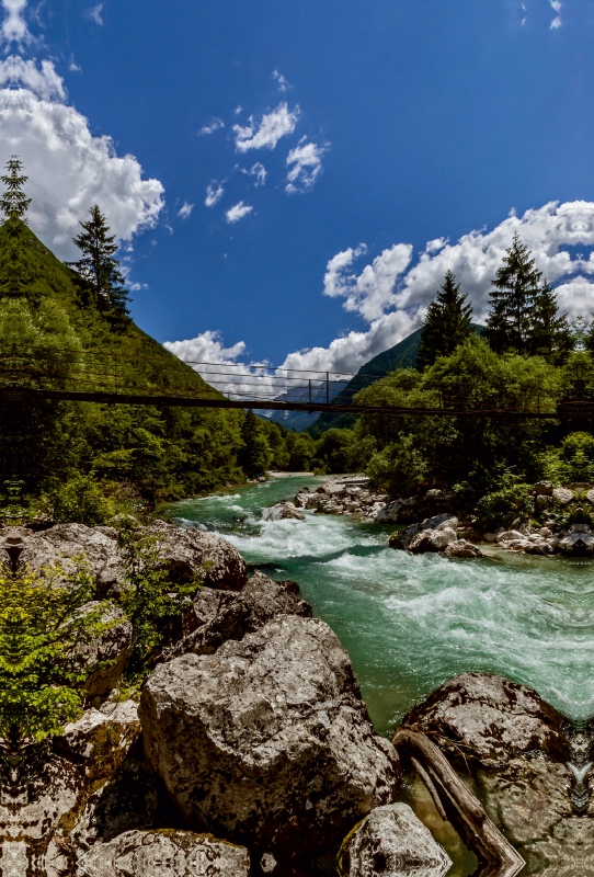 Ein Motiv aus dem Kalender Soca - Sloweniens Smaragdfluss