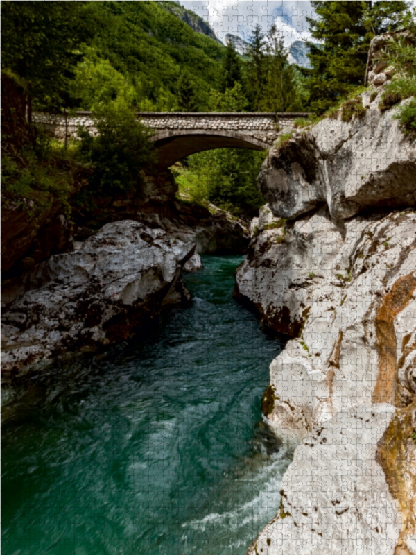 Ein Motiv aus dem Kalender Soca - Sloweniens Smaragdfluss