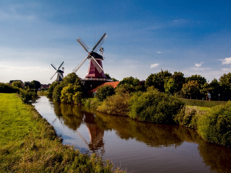 Greetsieler Zwillings-Muehlen