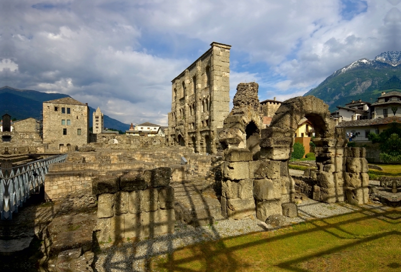 Römisches Theater, Aosta