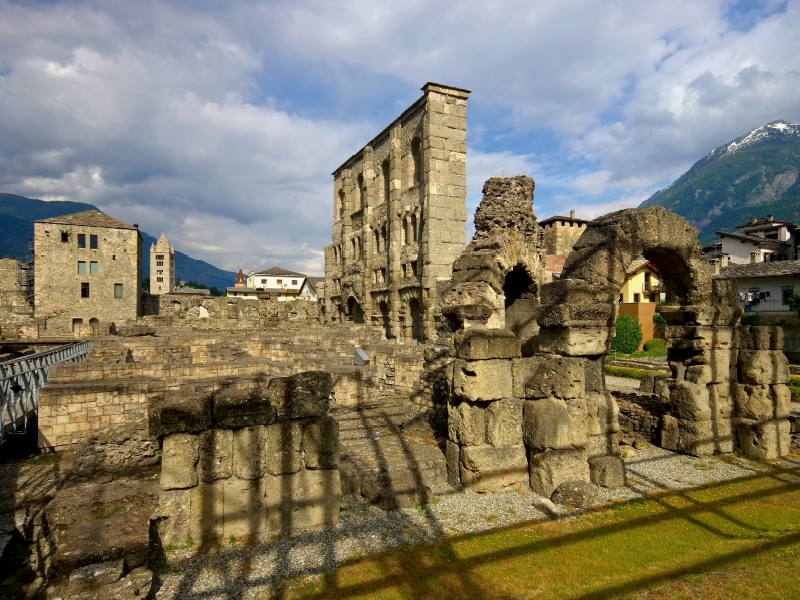 Römisches Theater, Aosta