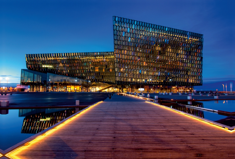 'Harpa' die Oper von Reykjavik