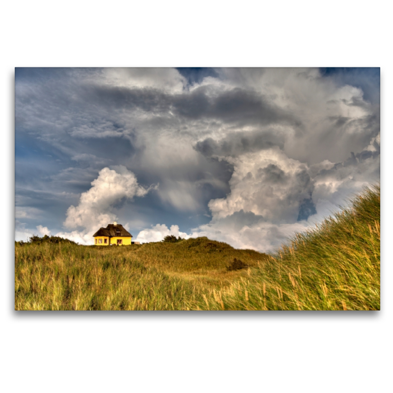 Haus in den Dünen der Nordsee