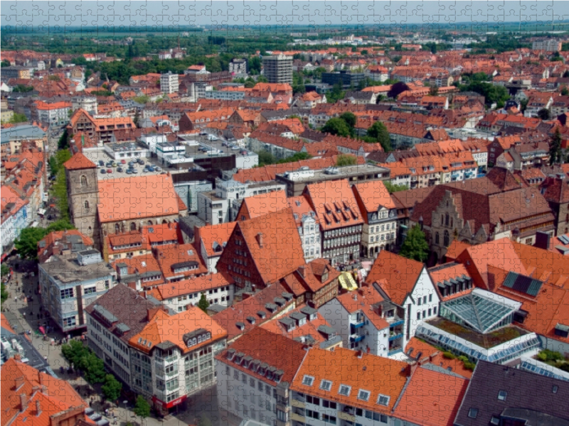 Hildesheim von oben