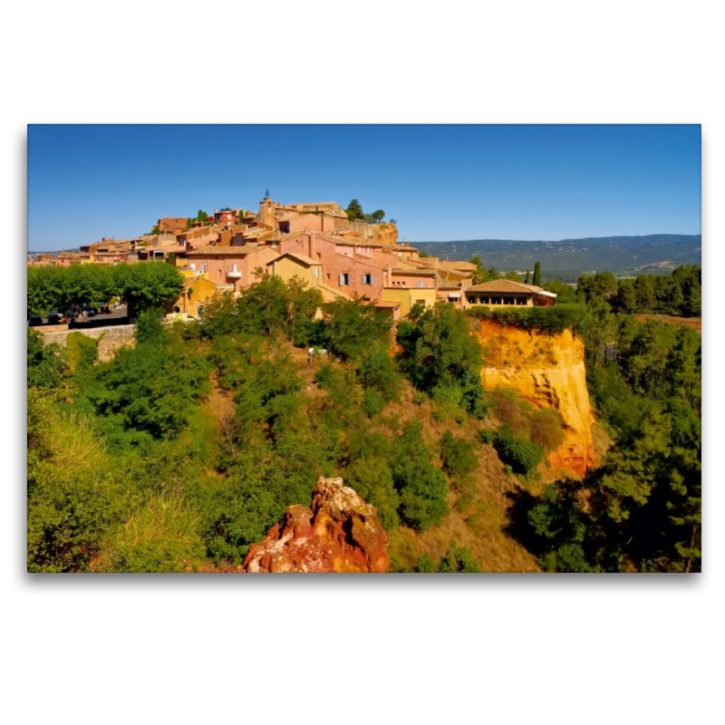 Roussillon am Sentier des Ocres