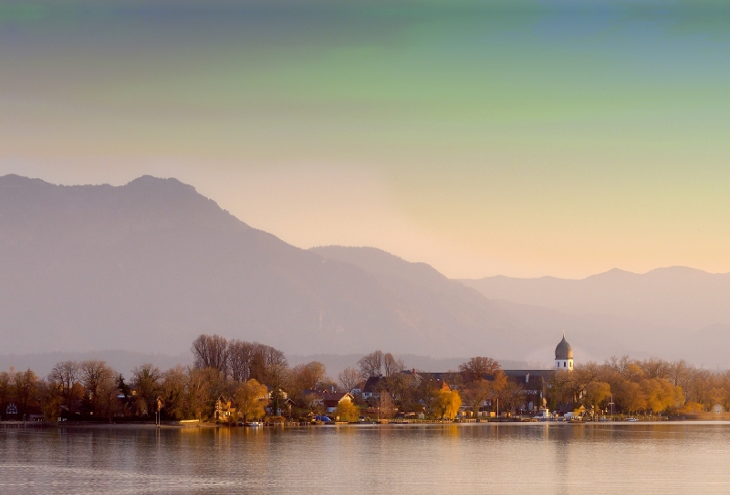 Blick auf die Fraueninsel