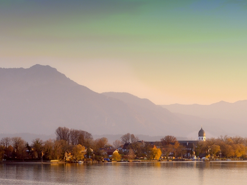 Blick auf die Fraueninsel