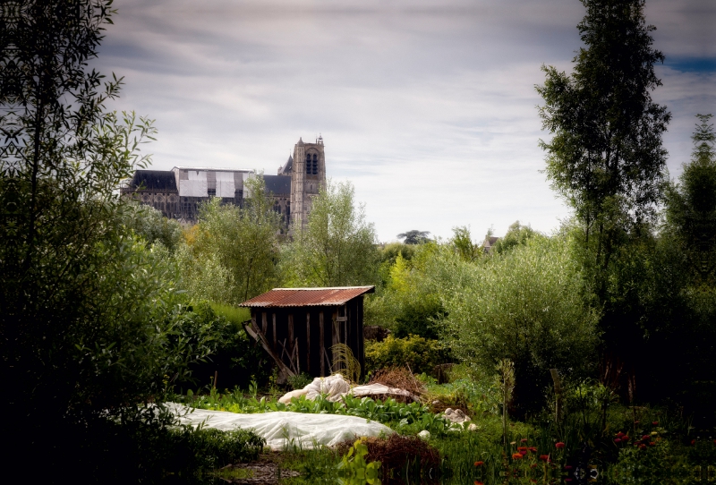 Bourges, Gärten in der Stadt