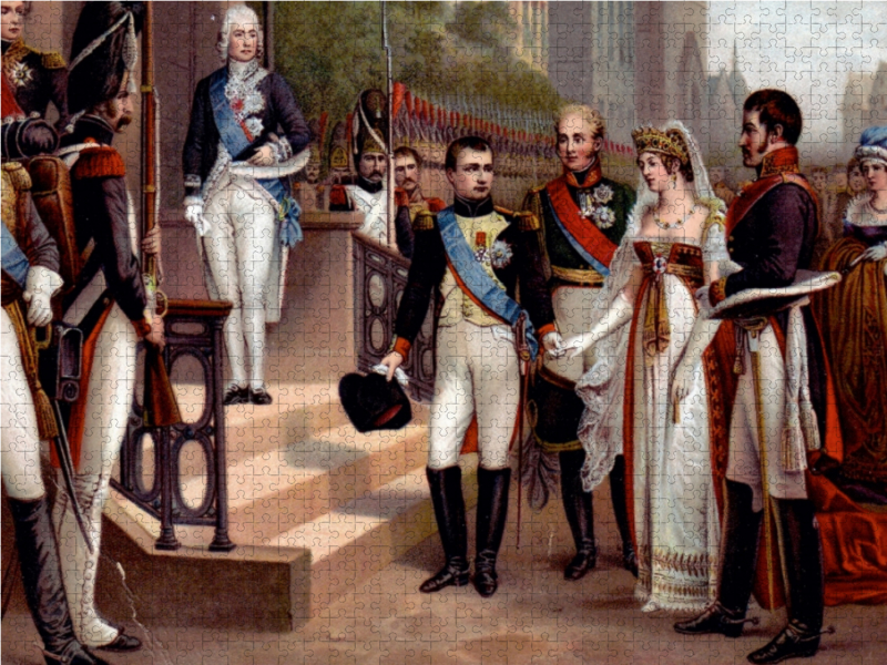 Königin Luise und Napoleon 1807 in Tilsit