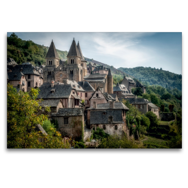 Conques, das Dorf