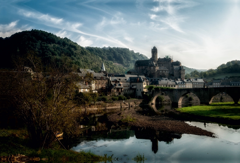 Estaing und seine casttle