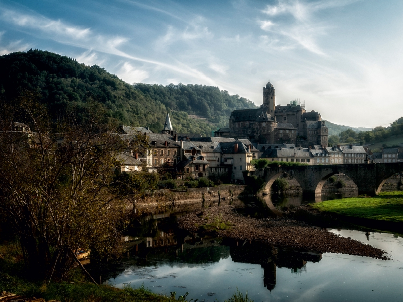 Estaing und seine casttle