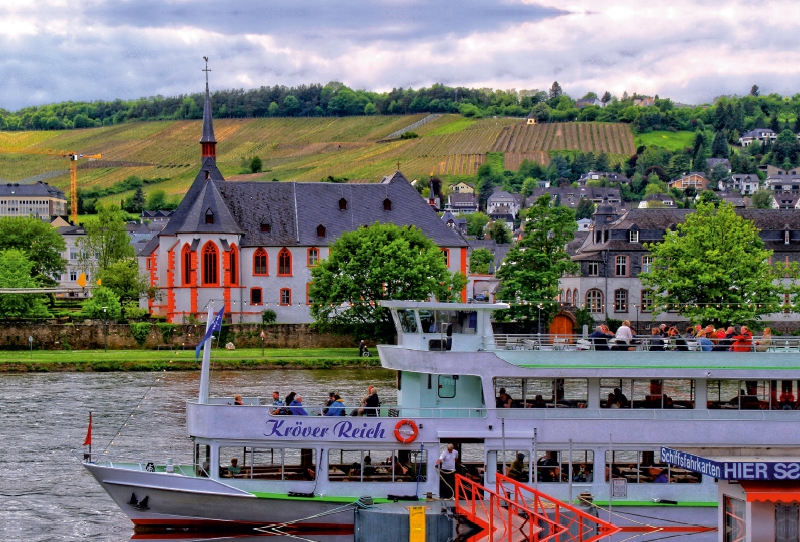 Blick auf Bernkastel-Kues