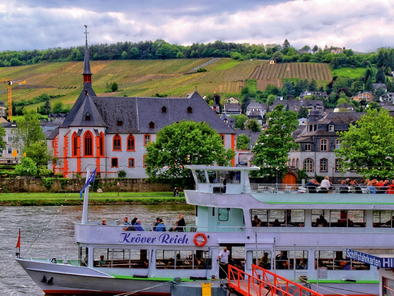 Blick auf Bernkastel-Kues