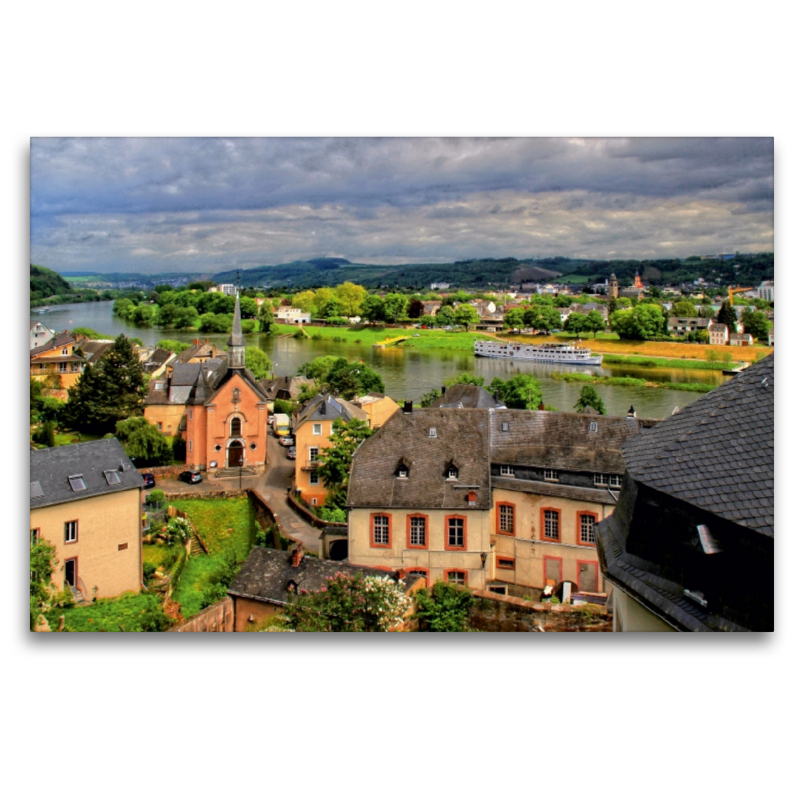 Blick auf Trier und die Mosel