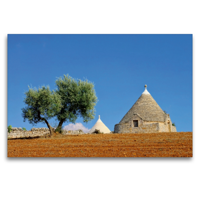 Trulli, Ein Motiv aus dem Kalender Apulien