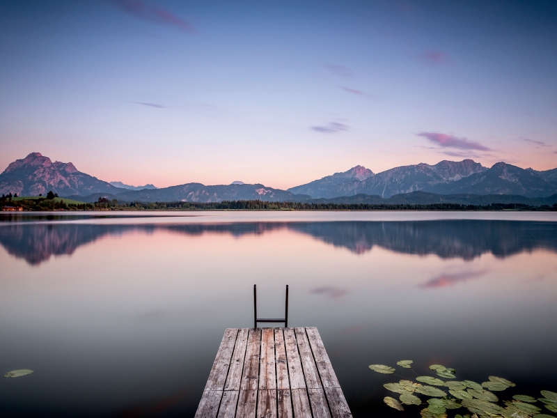 Der Hopfensee im Allgäu