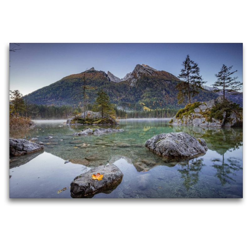 Hintersee zum Sonnenaufgang (Berchtesgadener Land)