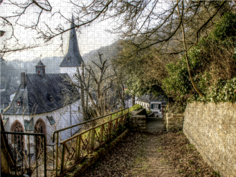 Blankenheim - Der Weg von der Burg in den Ort