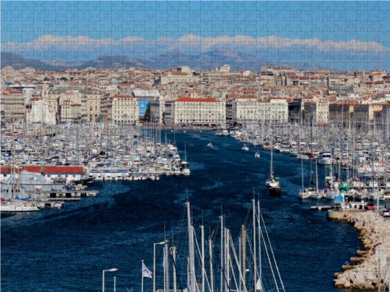 Einfahrt zum Vieux Port in Marseille