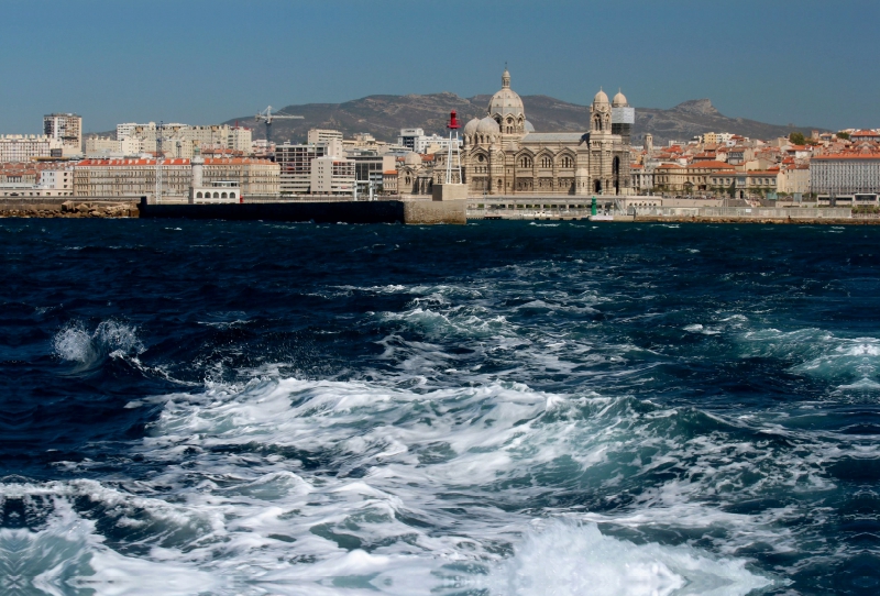 Blick auf MARSEILLE