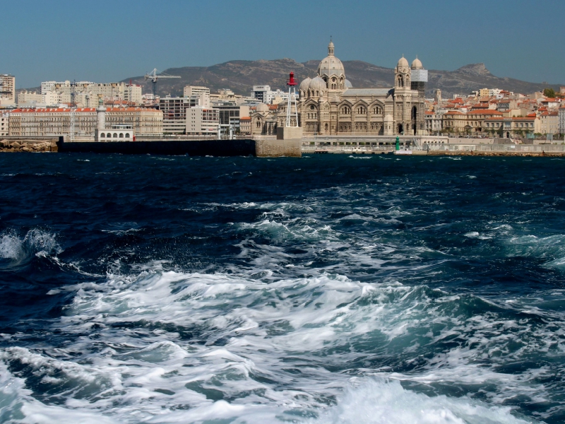 Blick auf MARSEILLE