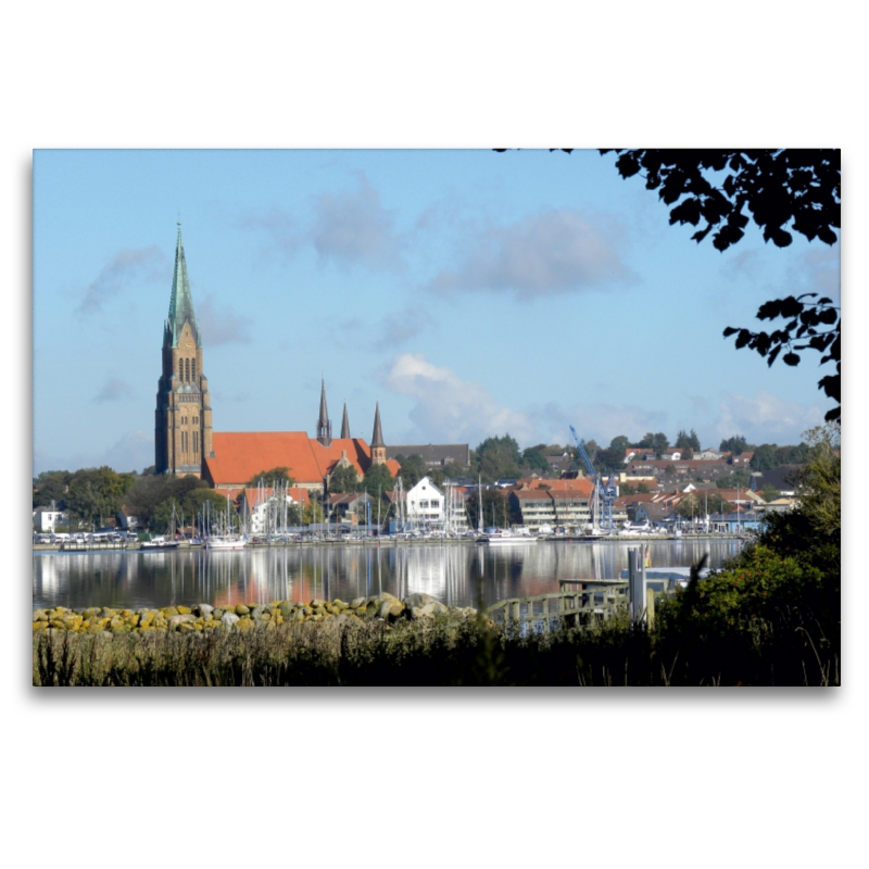 Schleswig Stadthafen und Dom