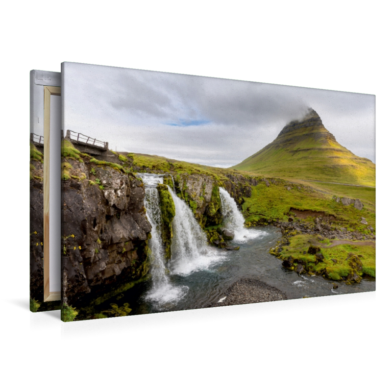 Kirkjufellsfoss mit Kirkjufell