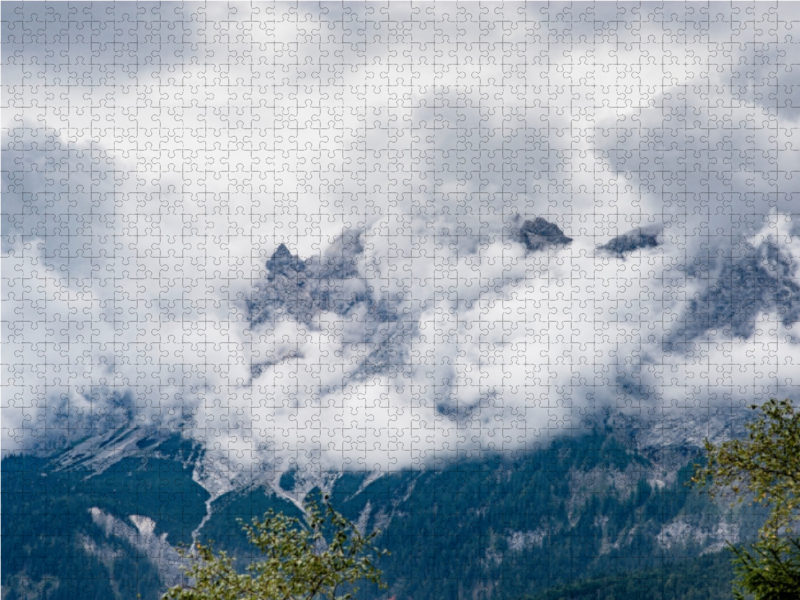 Blick auf die Zugspitze.