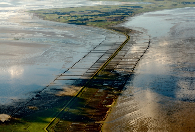 Hindenburgdamm nach Sylt