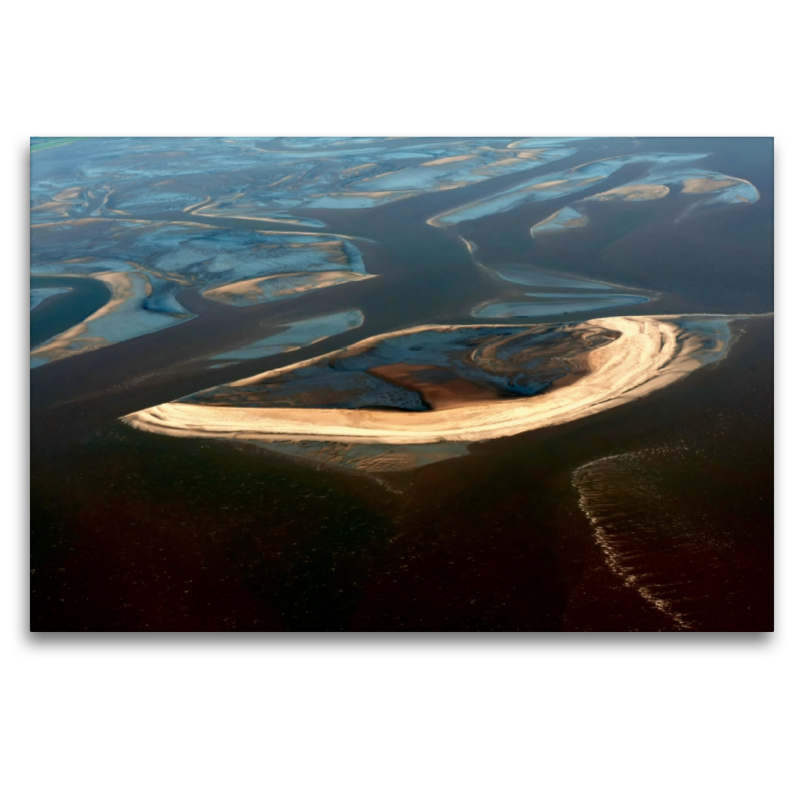 Insel Trischen in der Mündung der Elbe