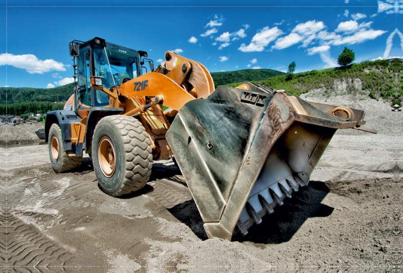 Ein Motiv aus dem Kalender Baumaschinen - Maschinen auf der Baustelle