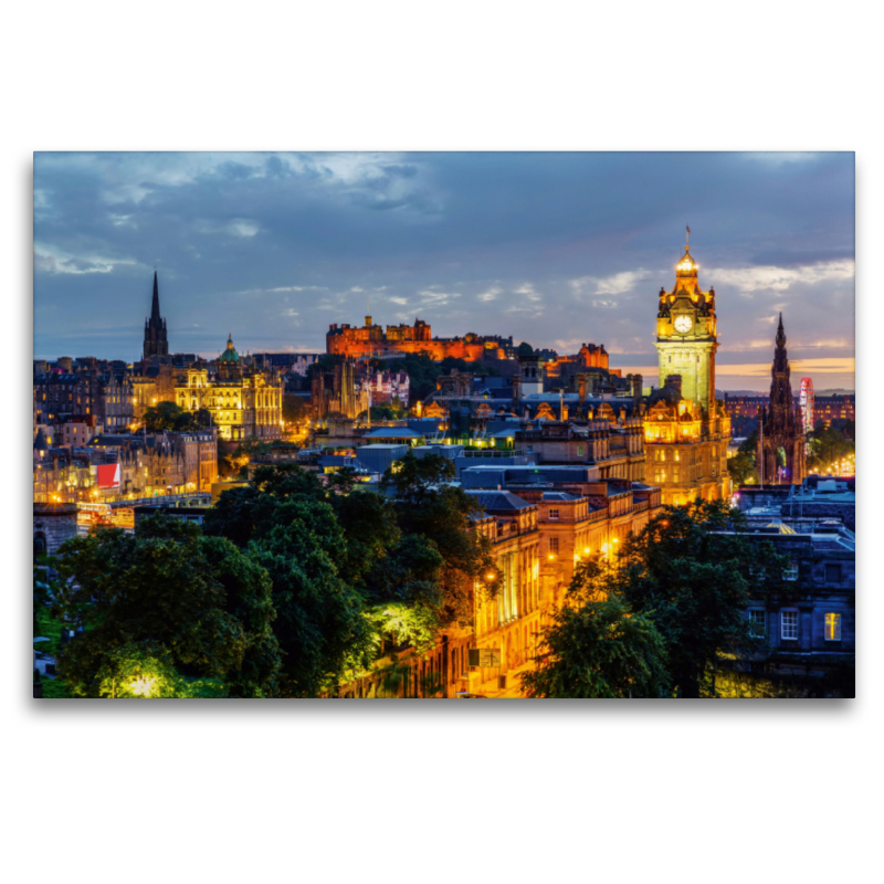 Edinburgh bei Nacht