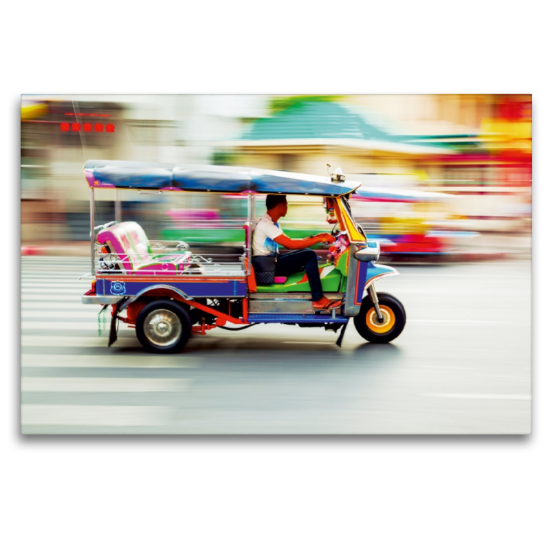 Tuk-Tuk auf den Straßen Bangkoks