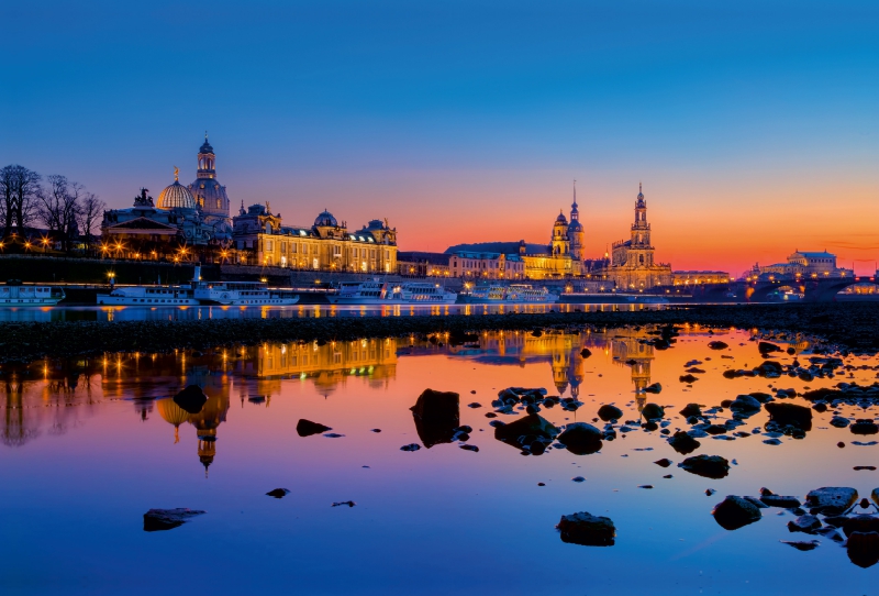 Dresden am Abend