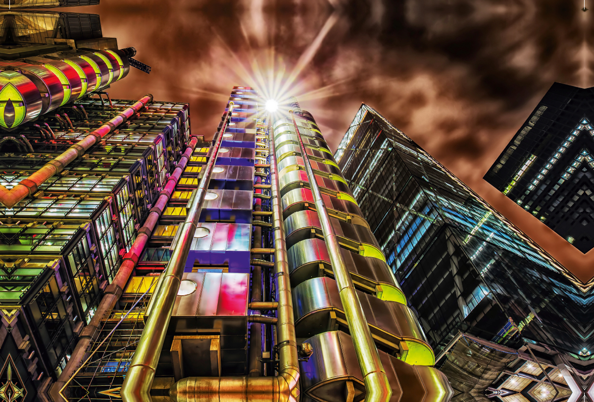 Lloyd's Building in London, Großbritannien