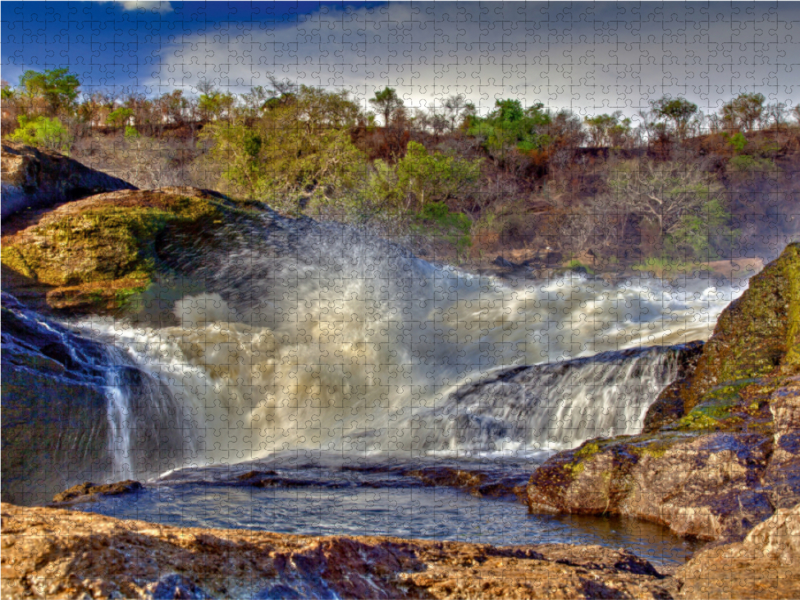 Der Eingang zu Murchison Falls