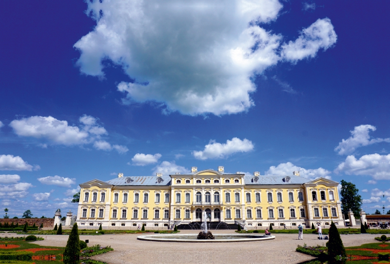 Schloss Ruhenthal/Rundale  - Das Versailles des Baltikums