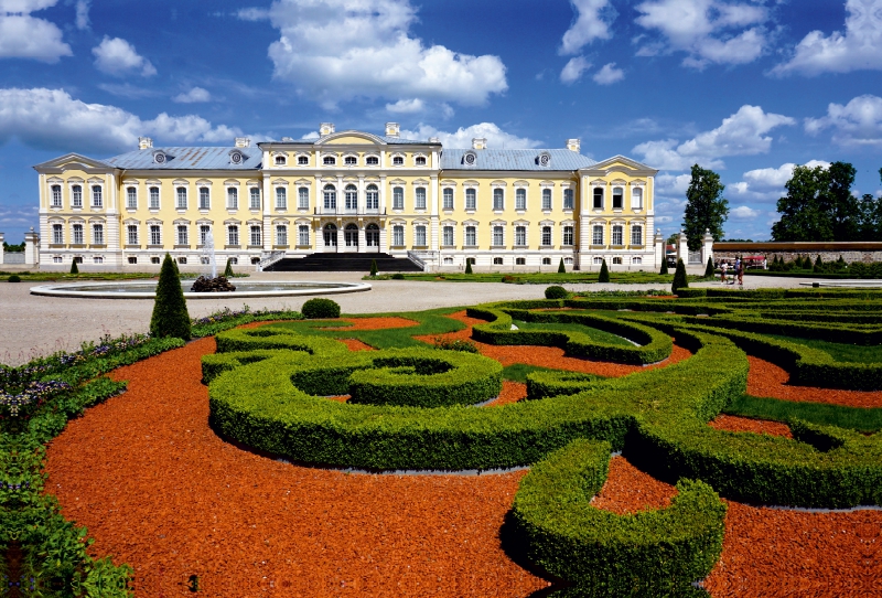 Schloss Ruhenthal/Rundale - Das Versailles des Baltikums