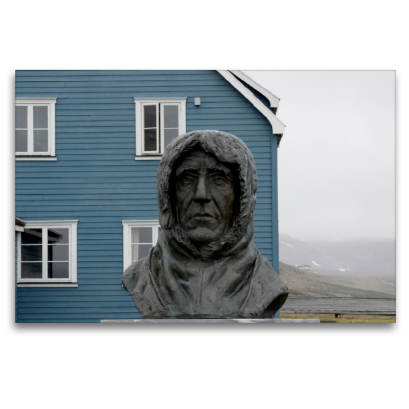 Statue des erfolgreichen norwegischen Polarforschers Roald Amundsen