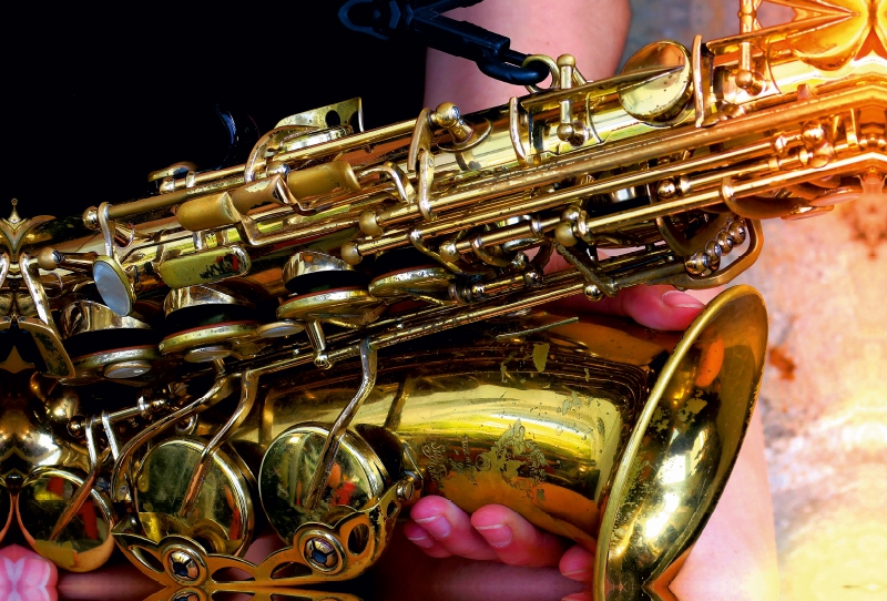 Altsaxophon Closeup