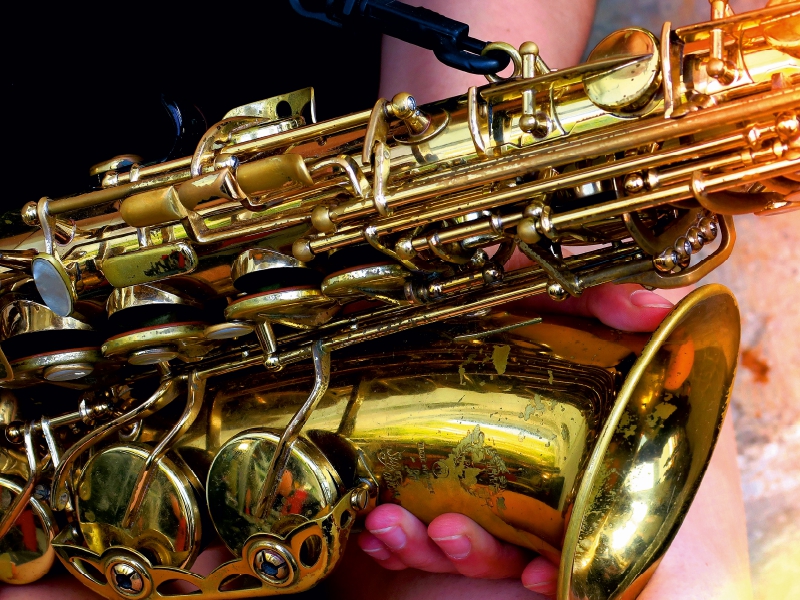 Altsaxophon Closeup