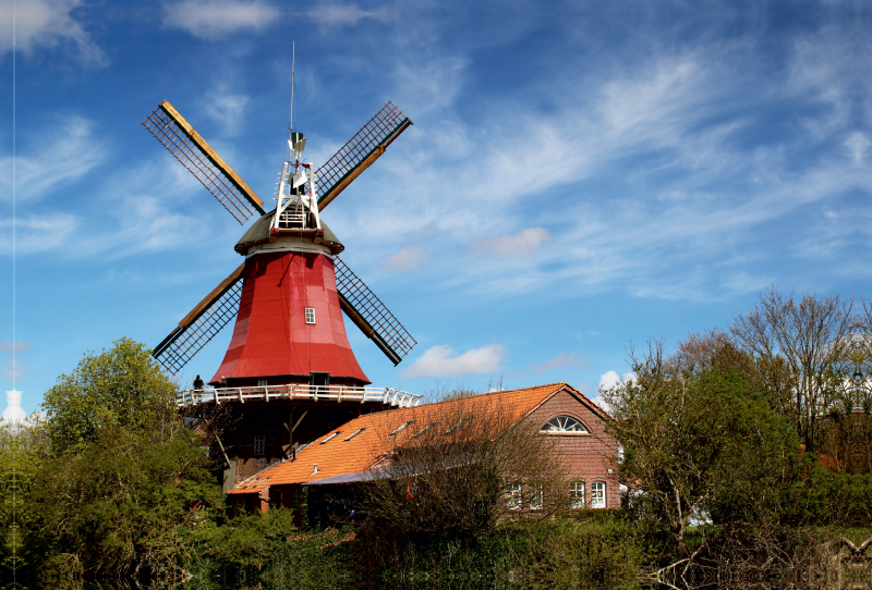 Zwillingsmühle - Greetsiel