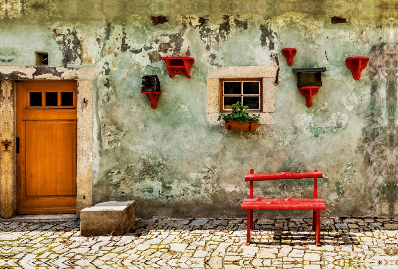 Gasse Na Fortne, Cesky Krumlov