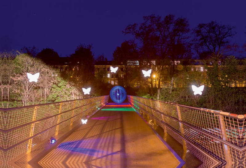 Brücke am Karl-Heine-Kanal