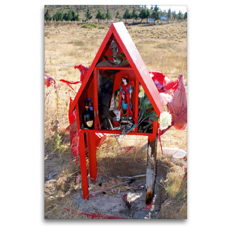 Straßenaltar in Patagonien