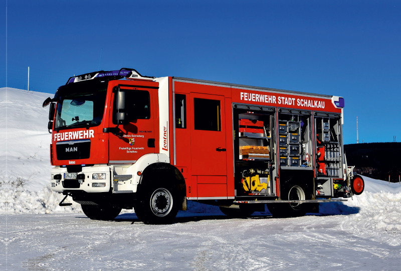 Lentner Hilfeleistungslöschgruppenfahrzeug HLF 20 / Freiwillige Feuerwehr Schalkau