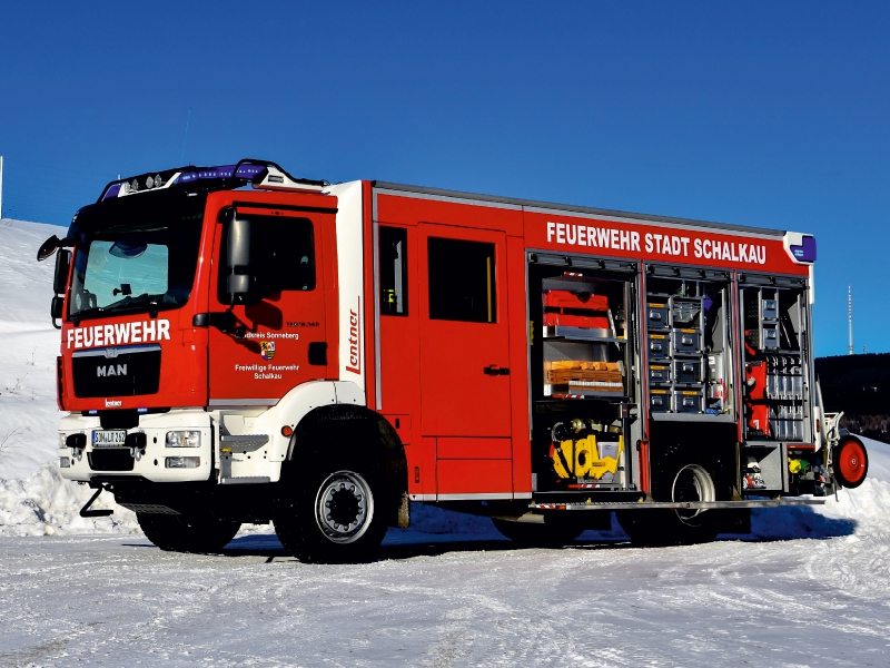 Lentner Hilfeleistungslöschgruppenfahrzeug HLF 20 / Freiwillige Feuerwehr Schalkau